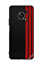 Protective Case Cover For Honor X9 5G Three Vertical Strips On Side