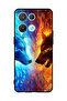 غطاء حماية لهاتف Oppo Reno8 Pro ذئب الماء والنار