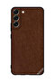 Protective Case Cover For Samsung S22+ 5G Leather Pattern