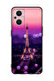 غطاء حماية لهاتف Oppo Reno 7 Lite برج إيفل