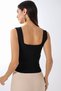 Women's Seasonal Sleeveless Square Neck Knitwear T-Shirt - 3