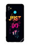 غطاء حماية لهاتف تكنو بوب 5 - مطبوع عليه Just Do It - ملون
