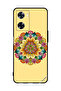 Protective Case Cover For Oppo A57s Round Mandala Pattern