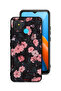 Tecno Pop 5 Protective Case Cover Peach Small Roses
