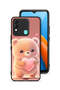 Tecno Spark 8 Protective Case Cover Cute Little Panda Holding Heart