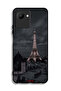 غطاء حماية لهاتف Realme C30s بتصميم برج إيفل في الليل - 2
