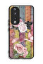 Honor 90 Protective Case Cover Peach Butterflies And Roses
