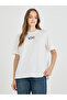 Slogan Print Round Neck T-Shirt - 2