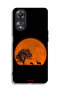 Oppo A58 5G Protective Case Cover Evening Moon Art