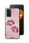 Realme 9i 4G Protective Case Cover Glitter Lips