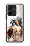 غطاء حماية Vivo Y22 بتصميم نسر تجريدي