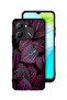 غطاء حماية لهاتف Realme C33 بنقشة أوراق سالجا