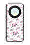 Honor X9a Protective Case Cover Love And Heart Art Pattern
