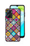 Realme C33 Protective Case Cover Mandala Squares Pattern