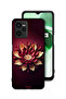 Realme C35 Protective Case Cover Flower Abstract Design