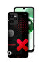 غطاء حماية لهاتف Realme C35 بعلامة الصليب