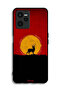 Realme C35 Protective Case Cover Deer And Moon Artwork - 2