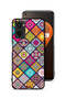 Realme 9i 4G Protective Case Cover Mandala Squares Pattern
