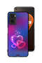غطاء حماية لهاتف Realme 9i 4G بنقشة قلوب مائية
