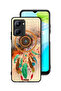 غطاء حماية لهاتف Realme C33 بتصميم ماندالا ريش معلق