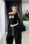 Y2K Harajuku Waist Detailed Striped Oversize Sweatpants - 6