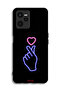 Realme C35 Protective Case Cover Snap Heart Art - 2