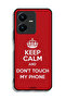 Vivo Y22s Protective Case Cover Keep Calm And Dont Touch My Phone
