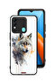 Tecno Spark 8 Protective Case Cover Wolf Abstract Art
