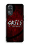 Oppo A58 5G Protective Case Cover Smile Its Free Therapy