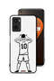 Realme 9i 4G Protective Case Cover Messi Sketch