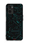 Realme 9i 4G Protective Case Cover Digital Art Circuits Minimalism Multiple Display - 2