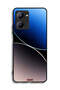 Realme C33 Protective Case Cover Curve Lines Pattern - 2