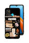 Tecno Pop 5 Protective Case Cover Arabic Quotes And Flowers Art