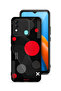 Tecno Spark 8 Protective Case Cover Round And Cross Shape Pattern