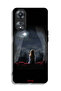 غطاء حماية لهاتف Oppo A58 5G بتصميم خيالي ليلي