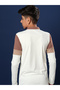 Color Block Long Sleeve Polo T-Shirt - 2