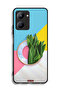 Realme C33 Protective Case Cover Leaves Abstract Pattern - 2