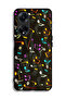 Oppo A98 5G Protective Case Cover Music Fabric Pattern