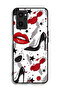 Realme 9i 4G Protective Case Cover Lipstick And Shoes Art - 2