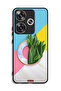 Xiaomi Poco F6 5G Protective Case Cover Leaves Abstract Pattern