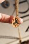 Stainless Steel Stone Bird Locket Necklace - 2