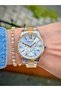 Ferrucci̇ Women's Wristwatch Steel Cord 3 Atm Water Resistant Bracelet Original Product with Gift - 4