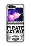Samsung Galaxy Z Flip6 Protective Case Cover Private Activist Sticker