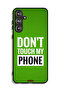 Samsung Galaxy M55 5G Protective Case Cover Do Not Touch My Phone