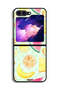 Samsung Galaxy Z Flip6 Protective Case Cover Fruits Watercolor Art
