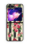 غطاء حماية لهاتف Samsung Galaxy Z Flip6 بنقشة الورود