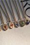 Stainless Steel Moon Motif Locket Necklace - 4