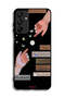 Samsung Galaxy A15 Protective Case Cover Arabic Quotes And Touching Hands