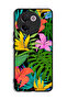 Vivo V30e 5G Protective Case Cover Pattern Tropical Flowers Leaves