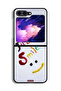 غطاء حماية لهاتف Samsung Galaxy Z Flip6 - ابتسم فقط